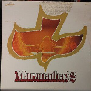 Vintage Vinyl Record " Various - Maranatha! 2 " 1972 Country Music